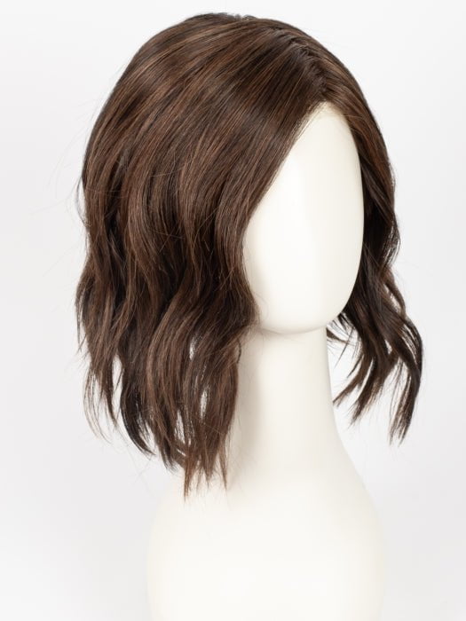 FS4/33/30A MIDNIGHT COCOA | Dark Brown, Medium Red, Medium Natural Red Blonde/Brown Blend with Medium Natural Red Blonde/Brown Blend Bold Highlights