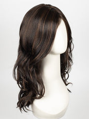 1BRH30 DARK CHOCOLATE CHERRY GANACHE | Soft Black with 33% Gold-Red Highlights