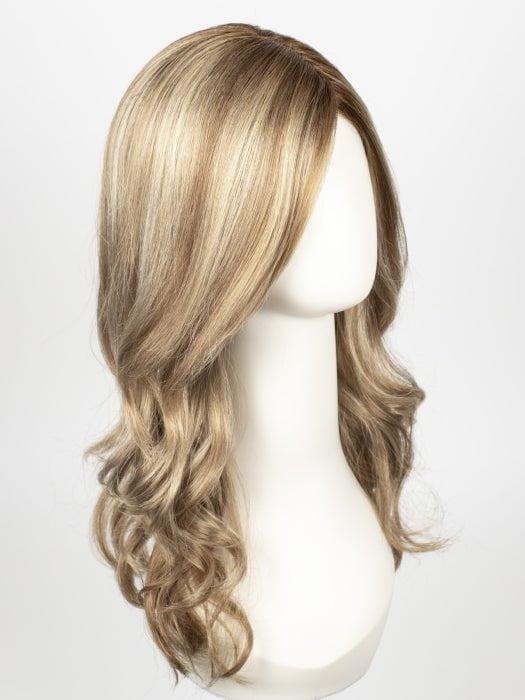 12FS12 MALIBU BLONDE | LIght Gold Brown, Light Natural Gold Blonde, Pale Natural Gold-Blonde Blend, Shaded with Light Gold Brown
