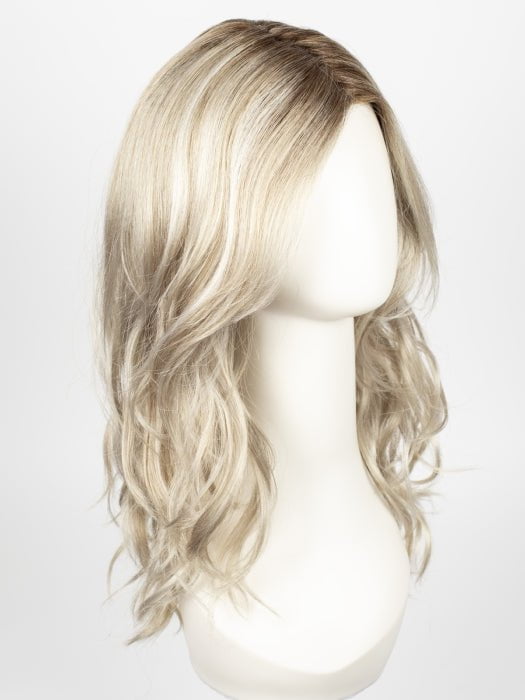 FS17/101S18 PALM SPRINGS BLONDE | Light Ash Blonde with Pure White Natural Violet Bold Highlights, Shaded with Dark Natural Ash Blonde