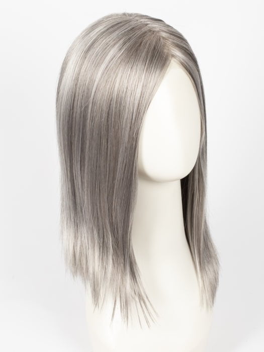 56F51 OYSTER | Light Grey with 20% Medium Brown Front, graduating to Grey with 30% Medium Brown Nape