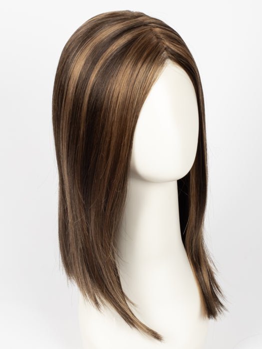 FS6/30/27 TOFFEE TRUFFLE | Brown, Medium Red-Gold, Medium Red-Gold Blonde Blend with Medium Red Gold Blonde Bold Highlights