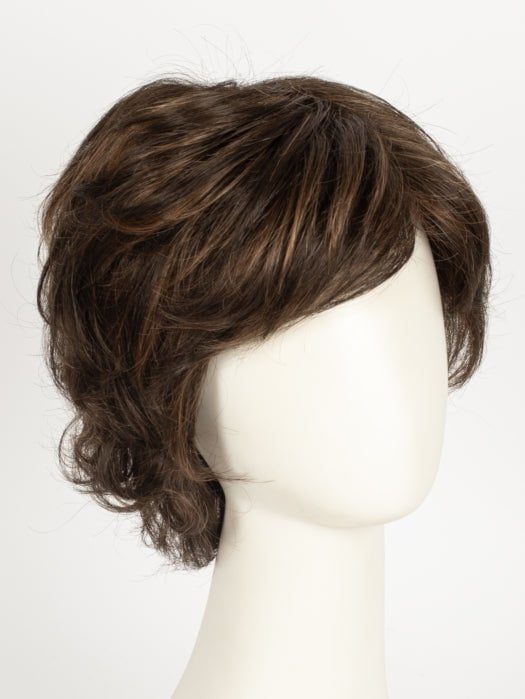 CHOCOLATE MIX 6.830 | Dark/Medium Brown blend with Light Auburn Highlights 