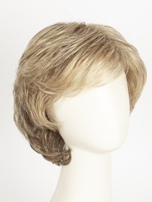 SAND SHADED 14.26.12 | Lightest Brown and Medium Ash Blonde blend with Light Golden Blonde and Shaded Roots
