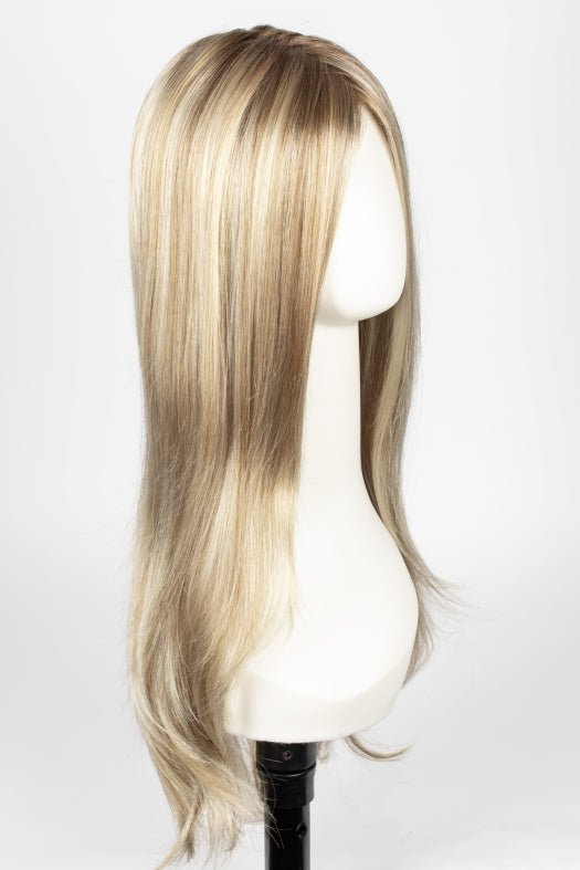 12FS12 MALIBU BLONDE | Light Gold Brown, Light Natural Gold Blonde, Pale Natural Gold-Blonde Blend, Shaded with Light Gold Brown