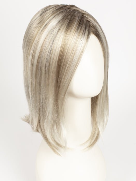 FS17/101S18 PALM SPRINGS BLONDE | Light Ash Blonde with Pure White Natural Violet Bold Highlights, Shaded with Dark Natural Ash Blonde