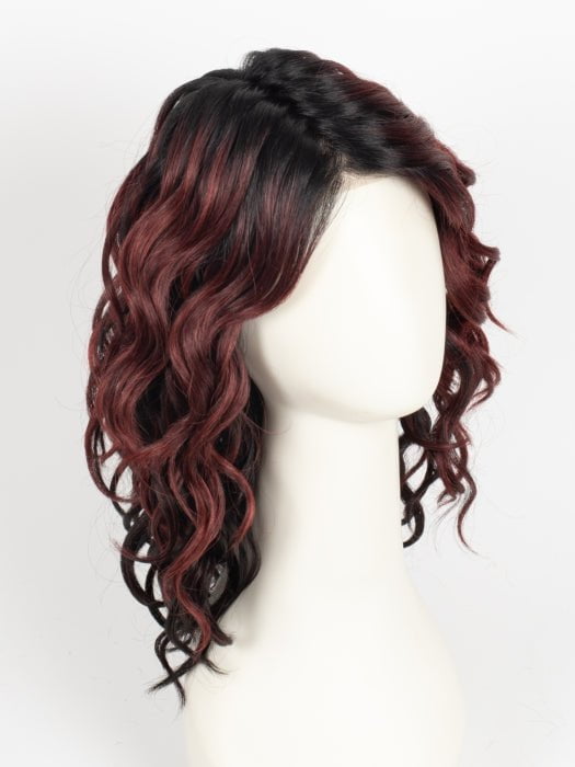 MC4/35SS SANGRIA | Dark Rooted Red with Fiery Red Highlights