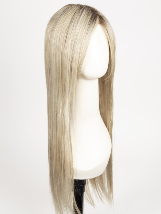 CHAMPAGNE ROOTED 24.23.16 | Lightest Ash Blonde and Lightest Pale Blonde with Medium Blonde Blend and Shaded Roots