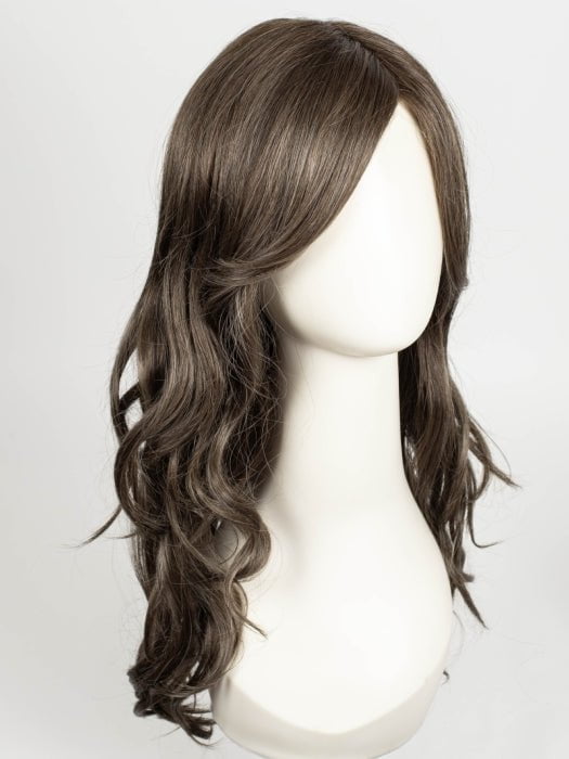 TRUFFLE-BROWN-R | Neutral Medium-Brown Tone, softly blended with Light Ash Blond.