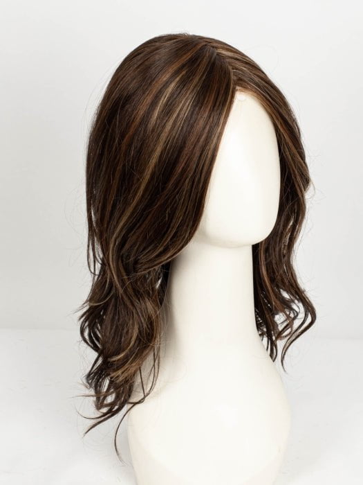 COFFEE-LATTE | Dark Brown with Evenly Blended Honey Brown Highlights