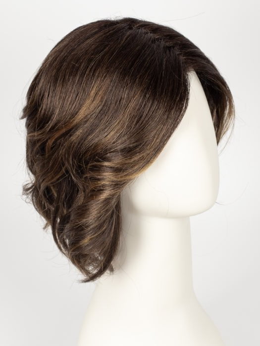 MARBLE-BROWN-LR | Dark Brown root with Medium Brown and Light Honey Brown