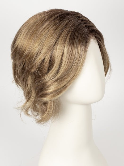 SPRING-HONEY-R | Rooted Honey Blonde and Gold Platinum Blonde blend