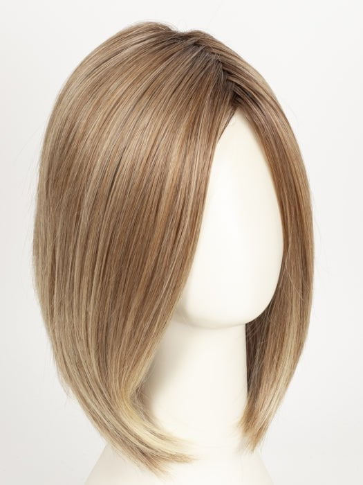 RL14/22SS SHADED WHEAT | Dark Blonde Evenly Blended with Platinum Blonde with Dark Roots