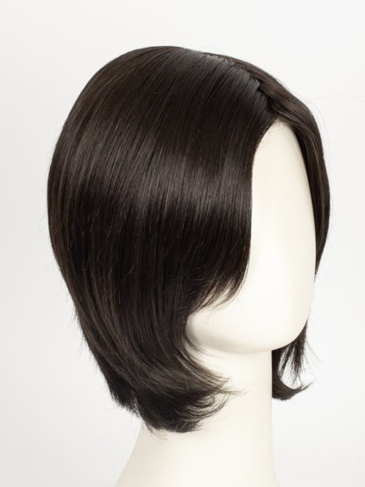 RL2/4 OFF BLACK | Black Evenly Blended with Dark Brown Highlights