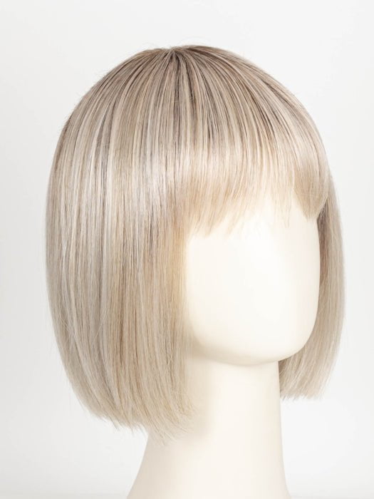 SILVER BLONDE ROOTED 60.23 | Pearl White and Lightest Pale Blonde Blend with Shaded Roots