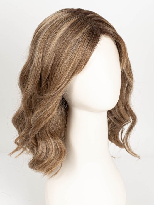 14/26S10 SHADED PRALINES N' CREAM | Light Gold Blonde & Medium Red-Gold Blonde Blend, Shaded with Light Brown