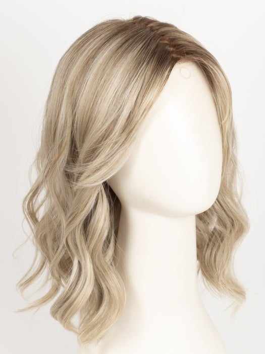 FS17/101S18 PALM SPRINGS BLONDE | Light Ash Blonde with Pure White Natural Violet Bold Highlights, Shaded with Dark Natural Ash Blonde  