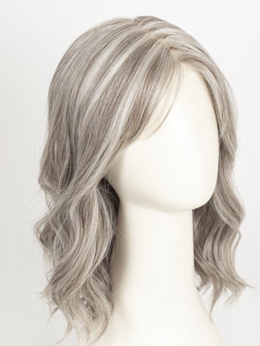 56F51 OYSTER | Light Grey with 20% Medium Brown Front, graduating to Grey with 30% Medium Brown Nape 