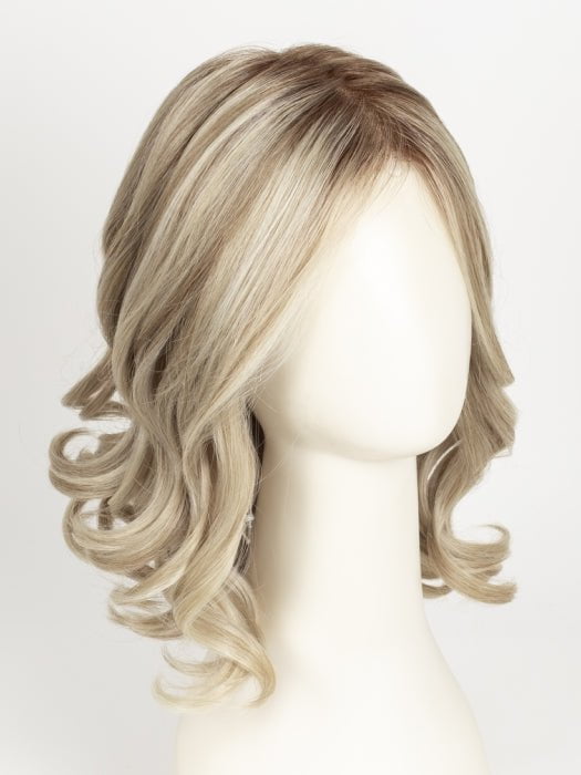 FS17/101S18 PALM SPRINGS BLONDE | Light Ash Blonde with Pure White Natural Violet Bold Highlights, Shaded with Dark Natural Ash Blonde