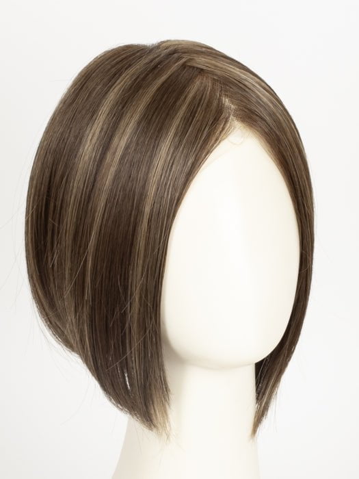 8RH14 MOUSSE CAKE | Medium Brown with 33% Medium Natural Blonde Highlights    