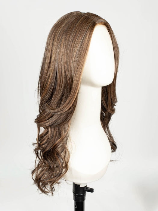 R829S+ GLAZED HAZELNUT | Rich Medium Brown with Ginger Highlights on Top  