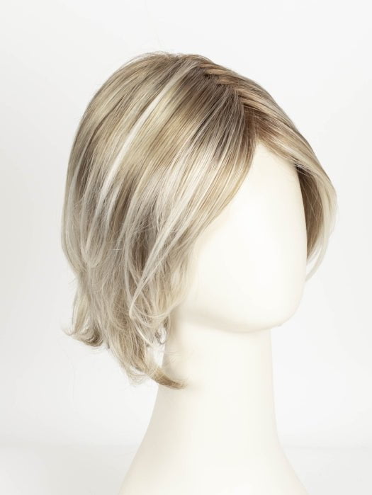 PEARL BLONDE ROOTED | Pearl Platinum, Medium Ash Blonde and Medium Blonde Blend with Shaded Roots 
