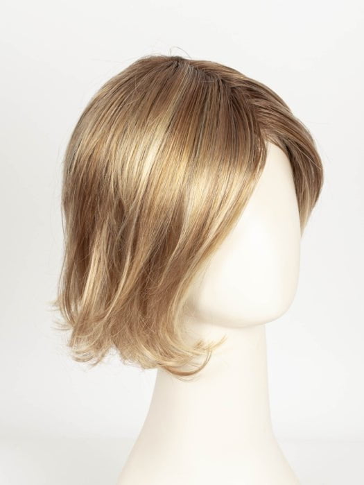 SAHARA BEIGE ROOTED | Light Golden Blonde, Light Strawberry Blonde, and Lightest Golden Blonde Blend with Shaded Roots 