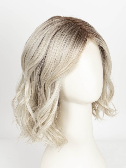 MILKY OPAL | A Blend of Creamy Blonde and White Blonde Rooted with Warm Brown
