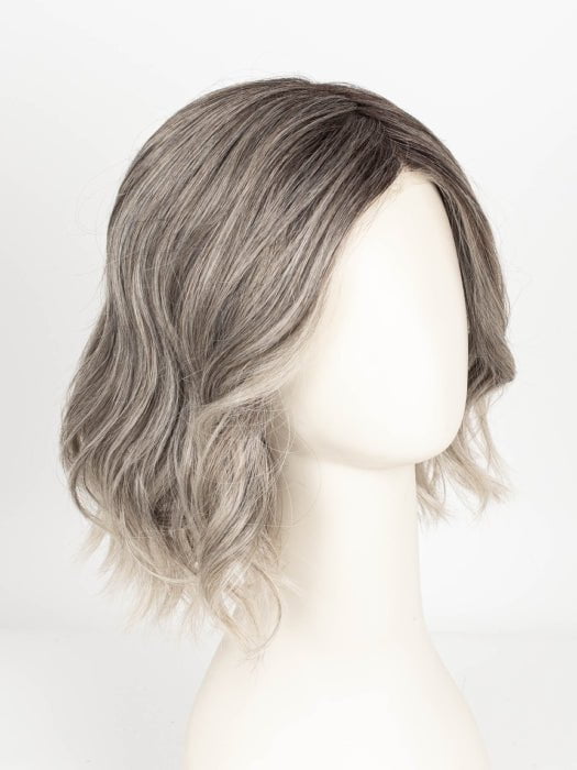 SILVER OYSTER R | Silver and  Beige blended base with Rich Brown Root tone. Great substitute tone for Blond       