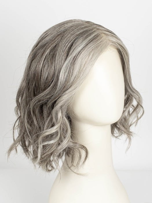 SILVER-STONE | Dark brown base with blend of multi grey shades