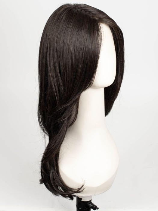 RL2/4 OFF BLACK | Black Evenly Blended with Dark Brown Highlights