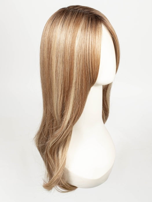 RL14/22SS SHADED WHEAT | Dark Blonde Evenly Blended with Platinum Blonde with Dark Roots