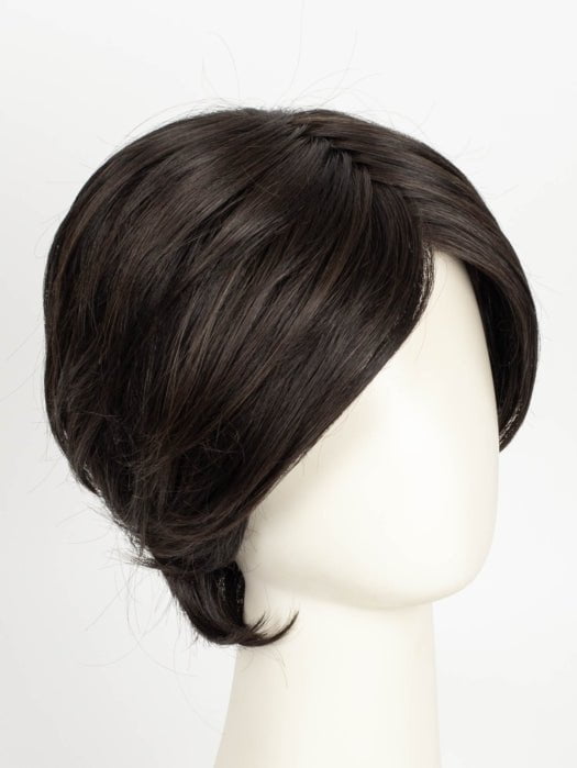 RL2/4 OFF BLACK | Black Evenly Blended with Dark Brown Highlights