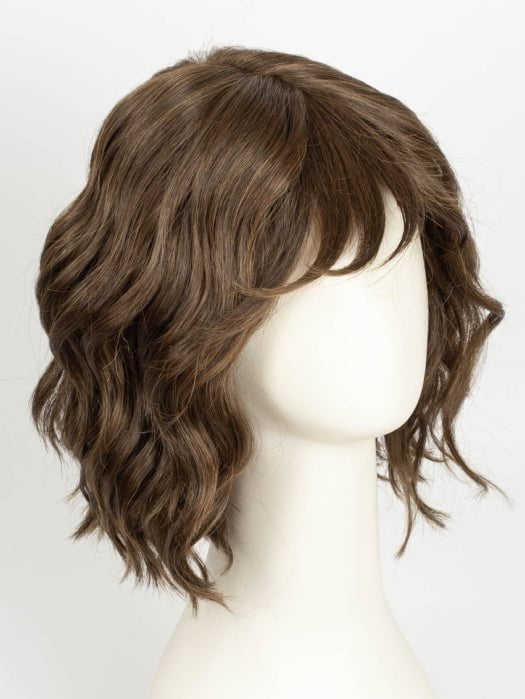 GF6-8 DARK CHOCOLATE | Medium Brown Evenly Blended with Chestnut Brown Highlight