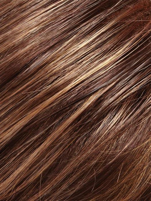 8F16 ROCKY ROAD | Medium Brown with Light Natural Blonde Highlights