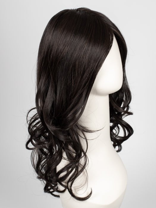 RL2/4 OFF BLACK | Black Evenly Blended with Dark Brown Highlights