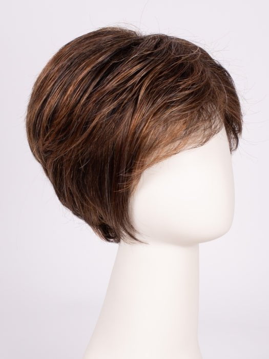 R829S GLAZED HAZELNUT | Rich Medium Brown with Ginger Highlights on Top