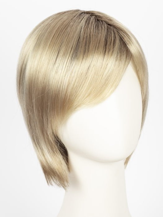 CHAMPAGNE ROOTED | Light Beige Blonde,  Medium Honey Blonde, and Platinum Blonde blend with Dark Roots