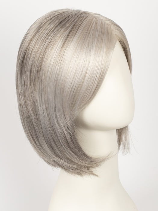SNOW MIX | Pure Silver White with 10% Medium Brown & Silver White with 5% Light Brown blend