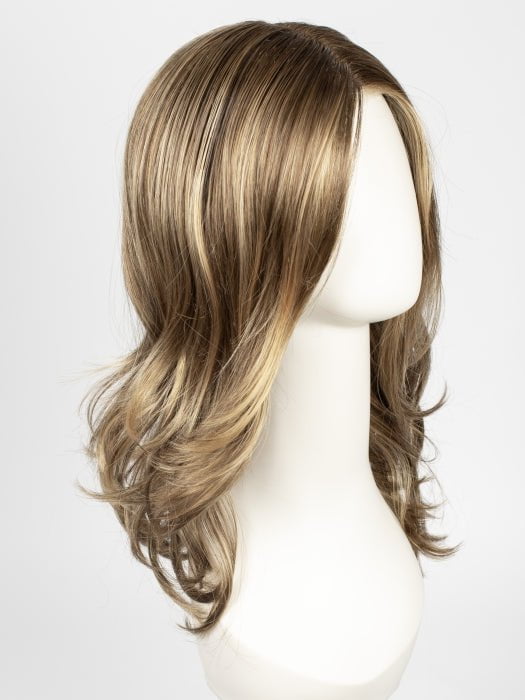 24BT18 ECLAIR | Dark Natural Ash Blonde & Light Gold Blonde Blend with Light Gold Blonde Tips