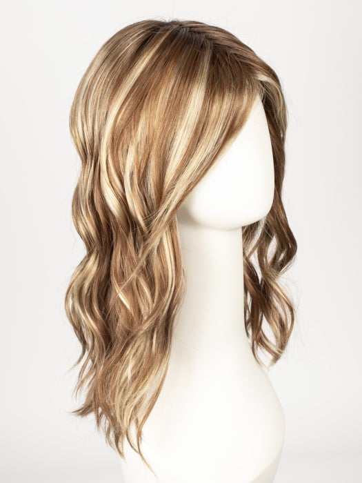 FS26/31S6 SALTED CARAMEL | Medium Natural Red Brown with Medium Red Gold Blonde Bold Highlights, Shaded with Brown