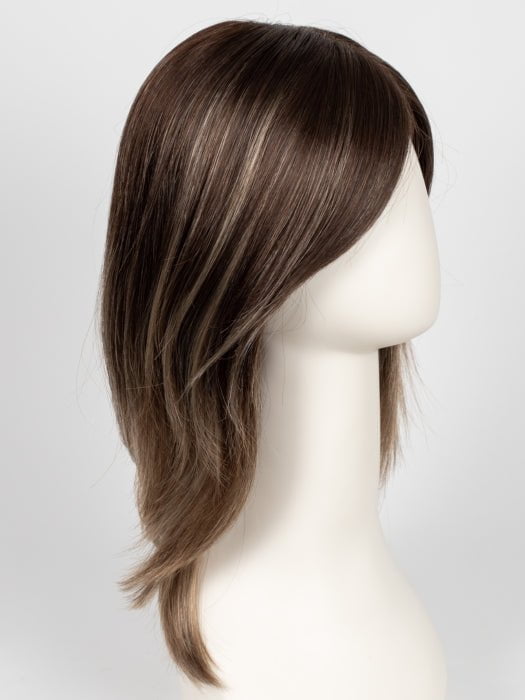 S8-18/26RO FAWN | Medium Brown roots to midlength, Dark Natural Ash Blonde & Medium Red-Gold Blonde Blend midlength to ends