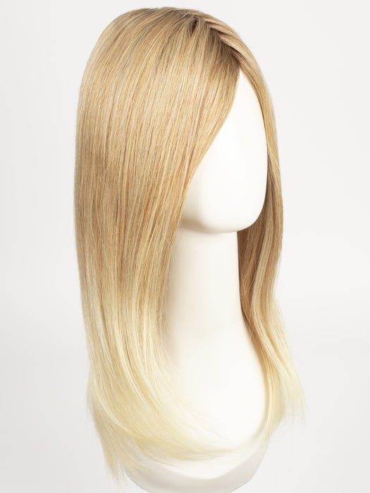 27T613S8 SHADED SUN | Medium Red-Gold Blonde & Pale Natural Gold Blonde Blend, Shaded with Medium Brown