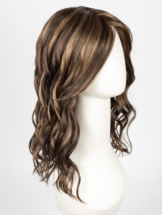 FS6/30/27 TOFFEE TRUFFLE | Brown, Medium Red-Gold, Medium Red-Gold Blonde Blend with Medium Red Gold Blonde Bold Highlights