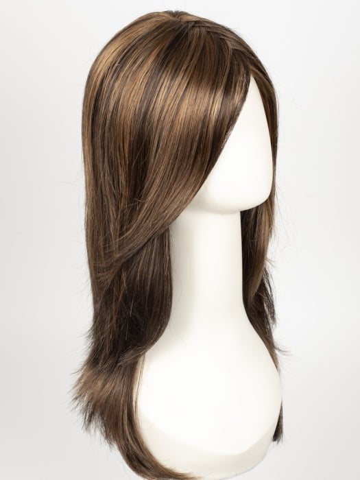 FS6/30/27 TOFFEE TRUFFLE | Brown, Medium Red-Gold, Medium Red-Gold Blonde Blend with Medium Red Gold Blonde Bold Highlights