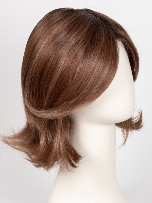 30A27S4 SHADED PEACH | Medium Natural Red & Medium Red-Gold Blonde Blend, Shaded with Dark Brown