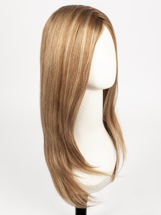 FS26/31S6 SALTED CARAMEL | Medium Natural Red Brown with Medium Red Gold Blonde Bold Highlights, Shaded with Brown