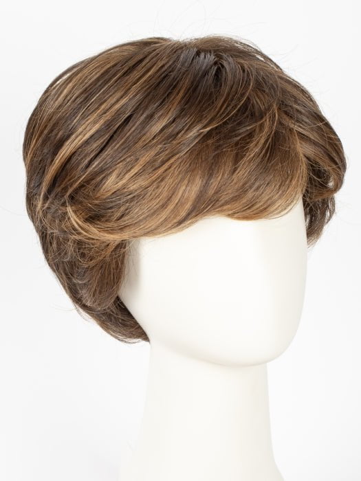 6F27 CARAMEL RIBBON | Brown with Light Red-Gold Blonde Highlights & Tips