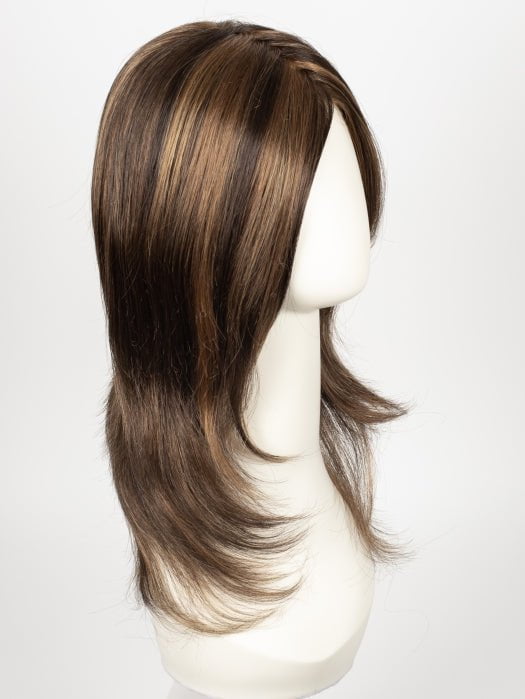 FS6/30/27 TOFFEE TRUFFLE | Brown, Medium Red-Gold, Medium Red-Gold Blonde Blend with Medium Red Gold Blonde Bold Highlights