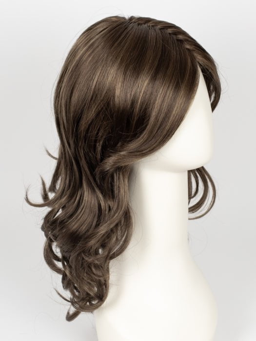 8RH14 MOUSSE CAKE | Medium Brown with 33% Medium Natural Blonde Highlights